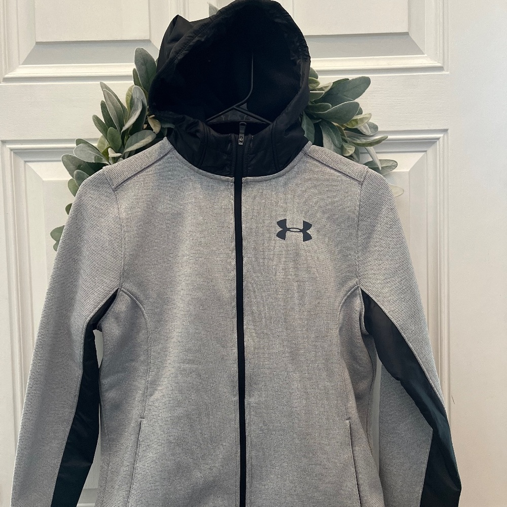 Under Armour zip-front hoodie
